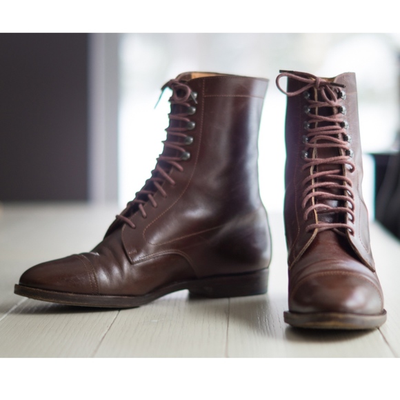 Vintage RALPH LAUREN Italy Lace up Victorian Boots Vintage RALPH LAUREN Italy Lace up Victorian Boots